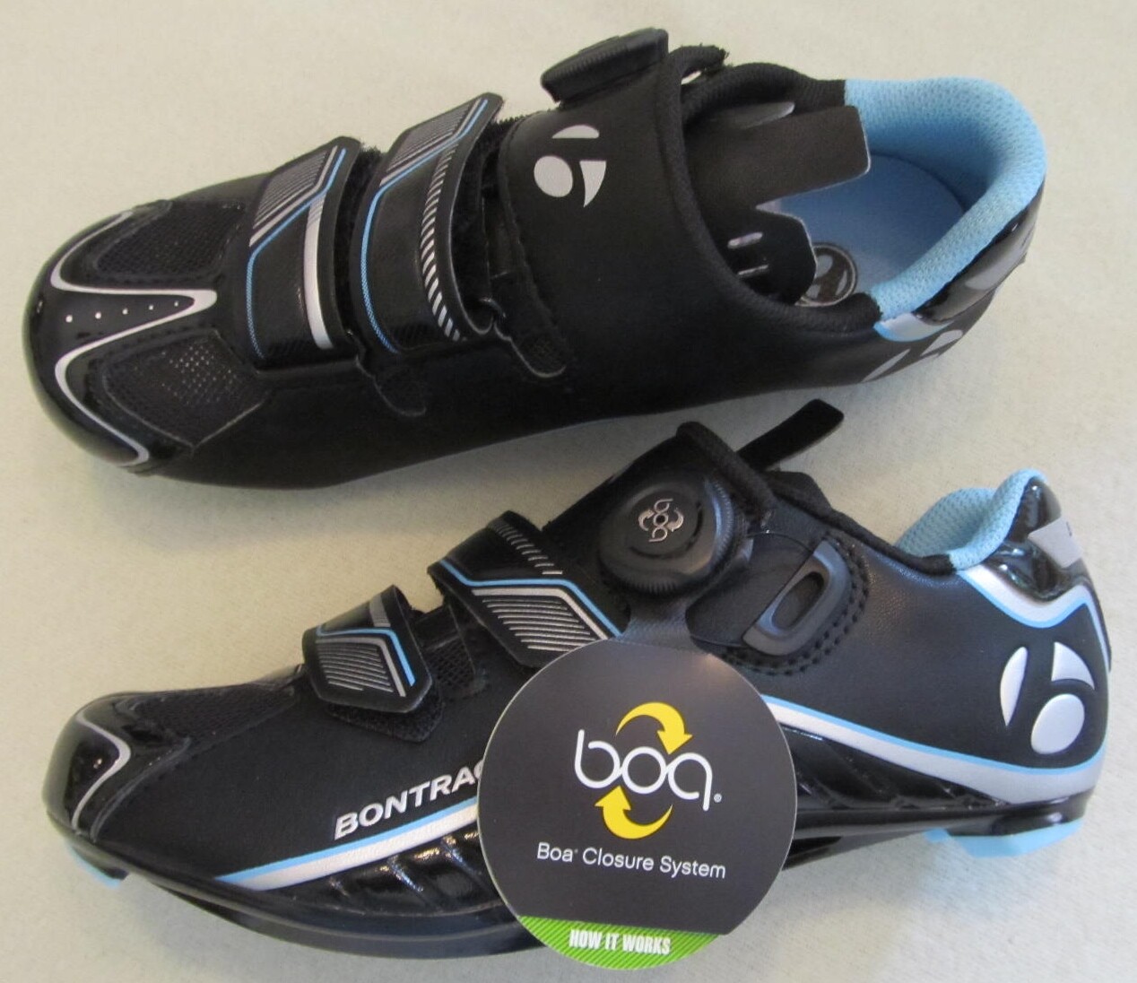 Bontrager Sonic Women's Road Bike Shoes - BOA - Black - SPD 