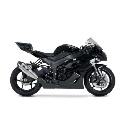 Yoshimura Slip On Silencer Muffler Exhaust Kawasaki ZX-6R 2009