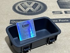 Console centrale posteriore VW Golf MK4 Bora vano portaoggetti nero satinato OEM originale