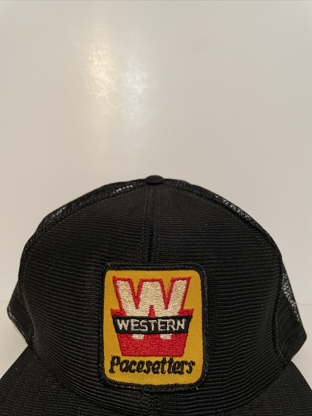 Vintage 80’s Western Pacesetters Patch Trucker Ha… - image 2