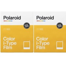 2 Pack Polaroid Color Instant Film for I-Type  NOW Cameras, 16 Photos