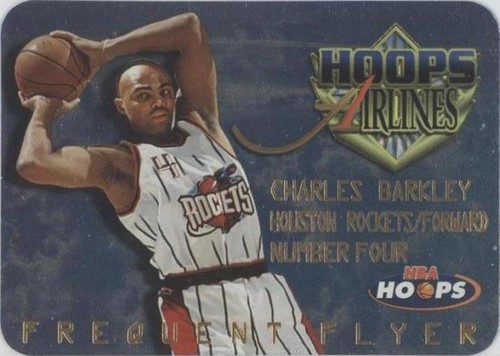 1997-98 NBA Hoops Charles Barkley Great Shots Mini Poster #10