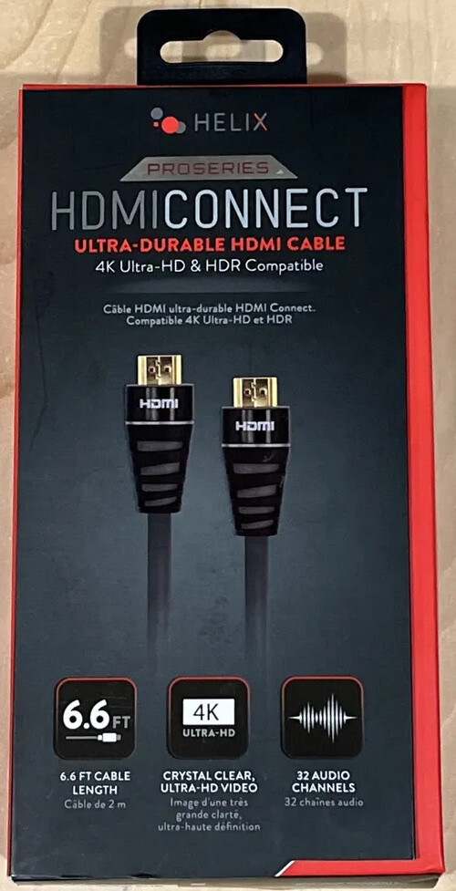 6.6ft Ultra HD HDR HDMI 2.0 Cable with High Speed Ethernet-image