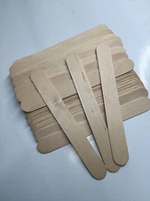  WAX WAXING WOOD APPLICATOR STICK LARGE 100 PCS