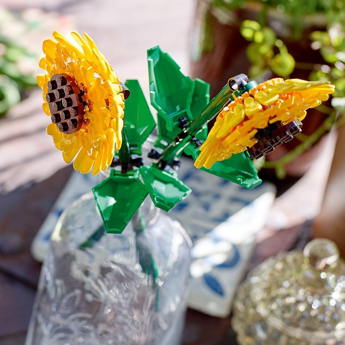 梅花55 LEGO Botanicals: Cherry Blossoms (40725)+Sunflower(40524