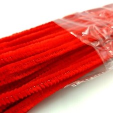 Chenille Craft Stems Pipe Cleaners 30cm 6mm Flexible 20-200 Pack High Quality