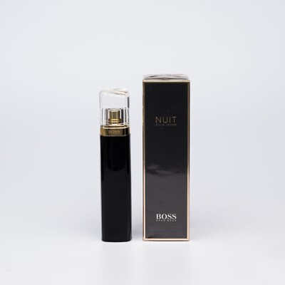    Hugo Boss Nuit pour Femme Eau de Parfum 75 ml EDP Damen Parfum Neu OVP   