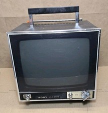 Vintage Rare Sony TV-110U Solid State All Cha...