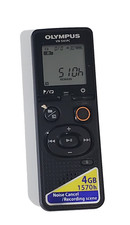 Olympus VN-541PC Digital Voice Recorder Black USB