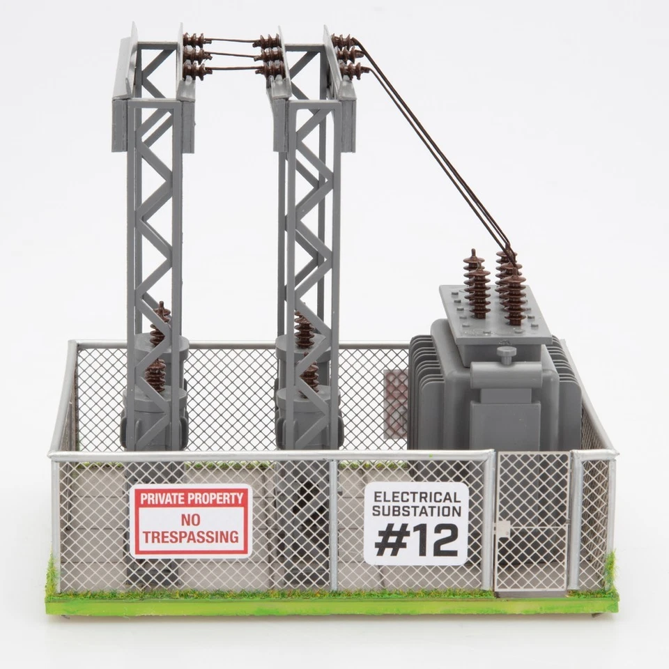 O Scale Electrical Substation - NEW - Image 3 of 4