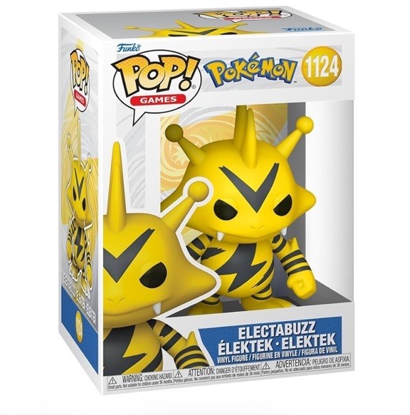 funko pop エレクトロ Pokemon Electabuzz Funko Pop! #1124 PREORDER | eBay