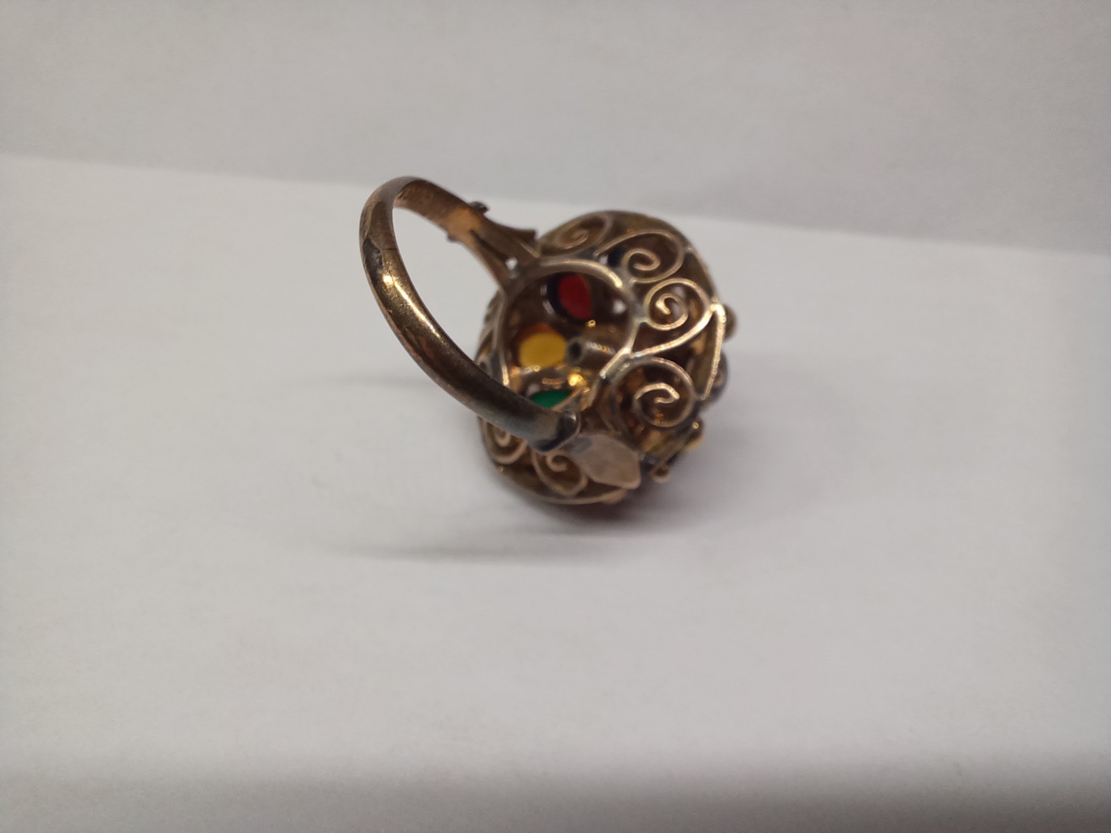 Vintage 10k Ruby / Gemstone Ring - image 12