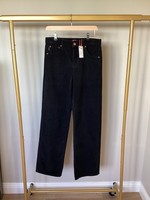 New Black Superdry Flared Mid Rise Corduroy Trousers, jeans. Bought for £69.99