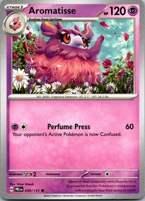 Aromatisse Normal Common SV: Prismatic Evolutions 039/131 NM