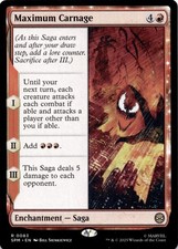 Maximum Carnage 83 Rare Marvel's Spider-Man Magic: The Gathering Near Mint