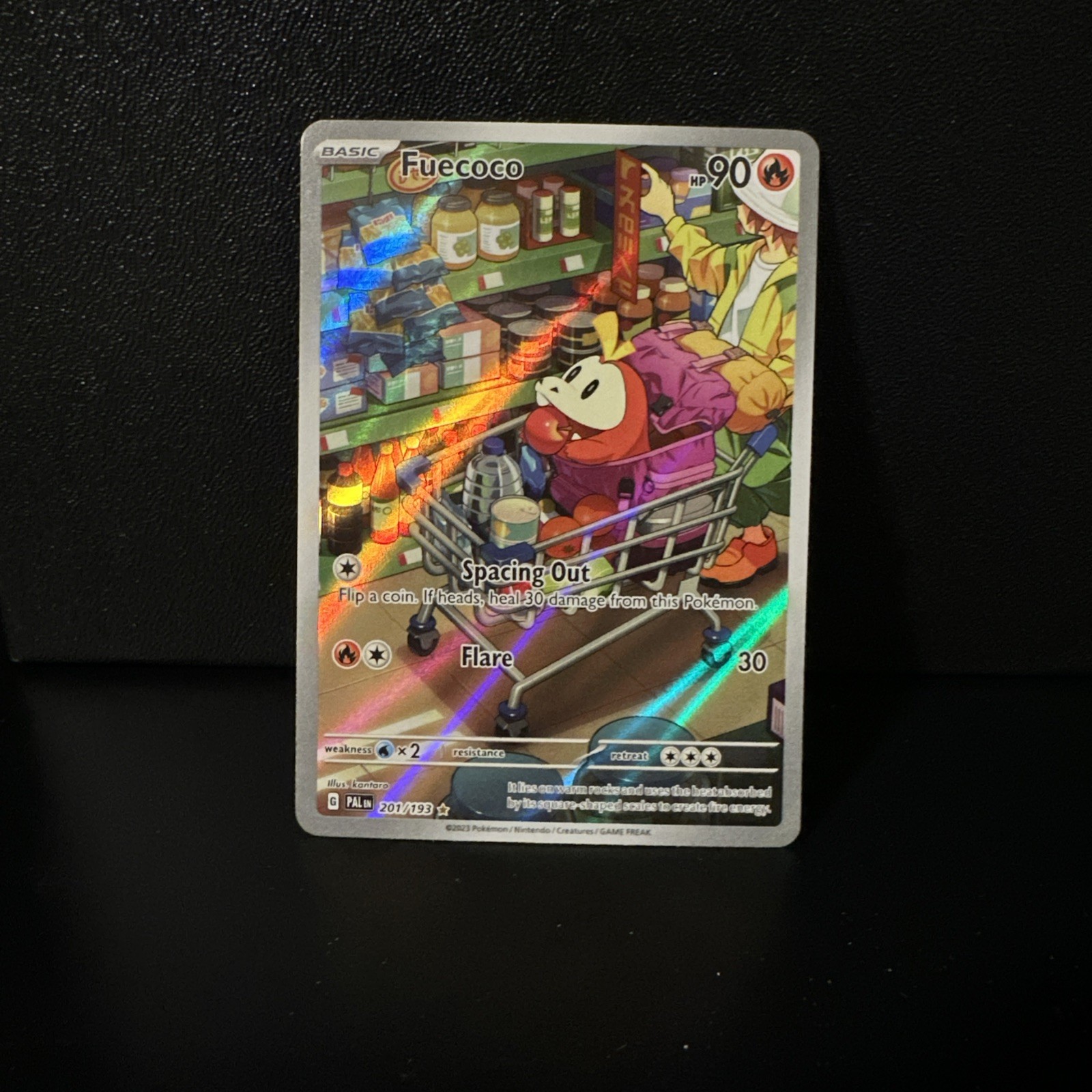 Fuecoco 201/193 SV02: Paldea Evolved - Pokemon Card - NM