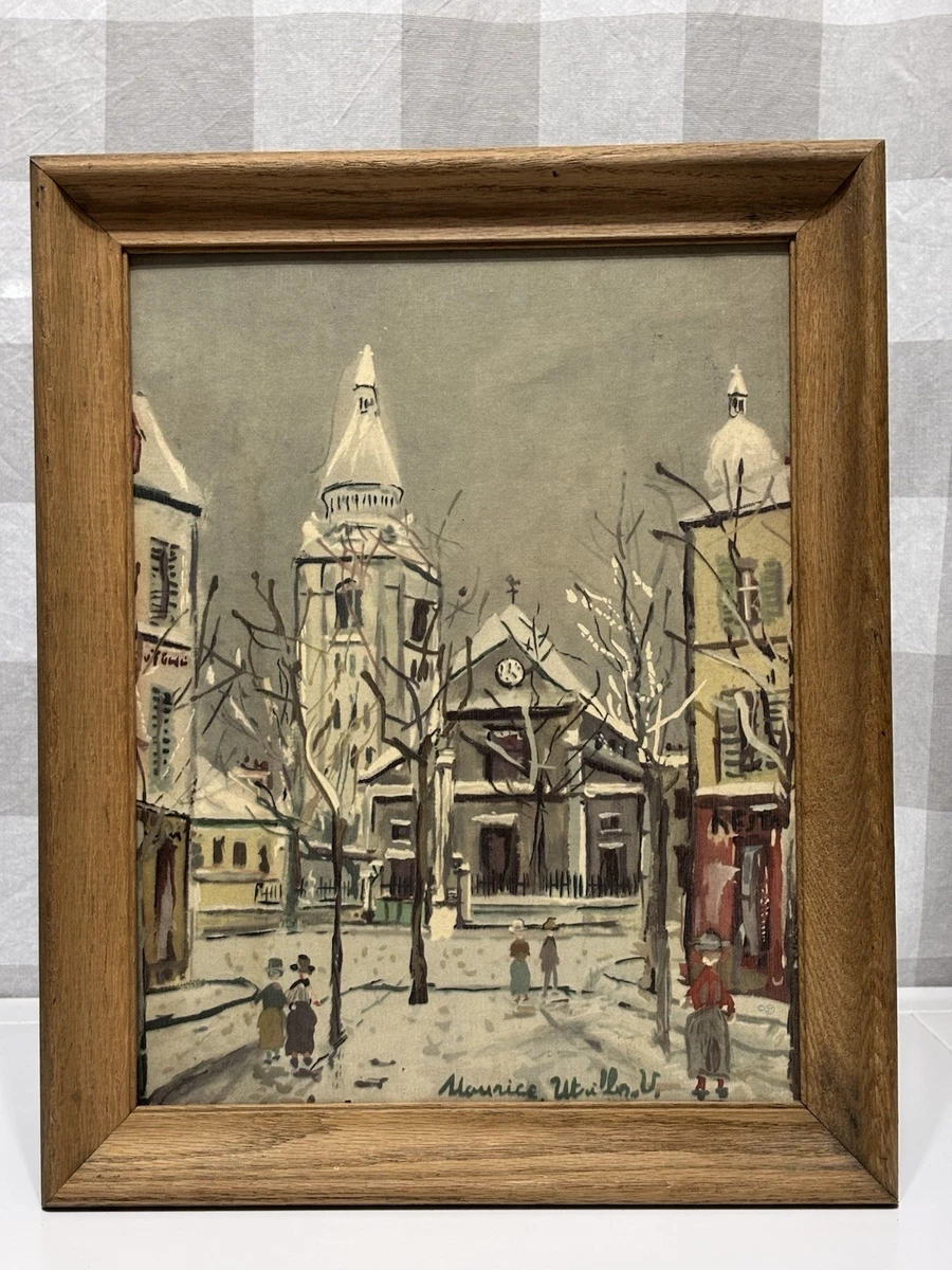 Maurice Utrillo Art Paintings for sale | eBay UK