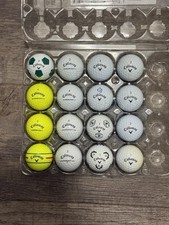16 Callaway Chrome Soft Golf Balls - 4A Condition