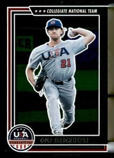 2022 Panini Stars & Stripes USA Baseball #46 Cole Kirschsieper