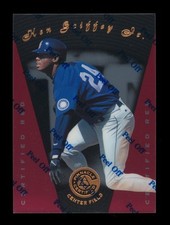 1996-97 Pinnacle Certified: Ken Griffey Jr Red W/Coating NM-MT OR BETTER