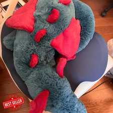 Dexter Dragon Fit Jellycat Plush 50cm Large Stuffed Toy New w/ Tags Dust