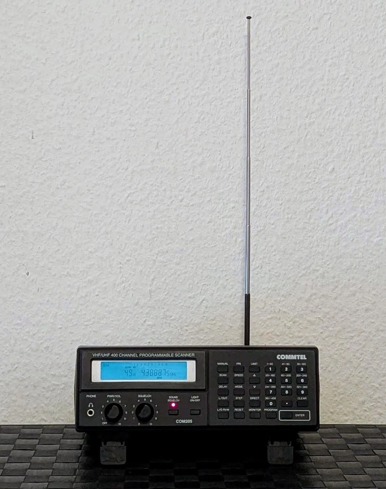 Realistic Pro 2006 = Commtel Com205 - GRE Japan - Tisch Scanner, hervorragend! - Bild 4 von 4