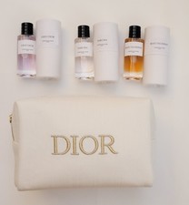 New Box 1oz Dior La Collection Privee Sakura Gris Bois Perfume  Cream Bag Pouch
