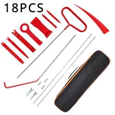 18pcs Emergency Auto Tool Window Car Door Unlocklockout Universal Tool Kit
