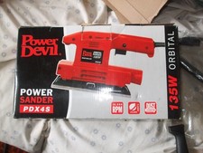 ELECTRIC sander  power devil,  new, boxed