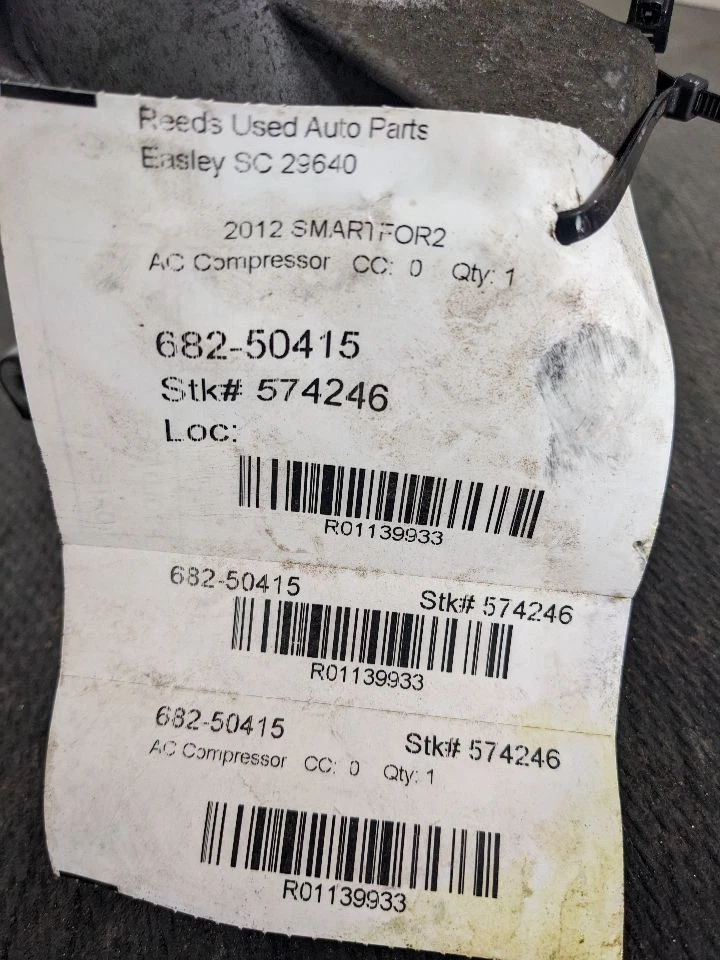 Compresor de aire acondicionado compatible con 08-15 SMART 1139933 Foto 2 de 4