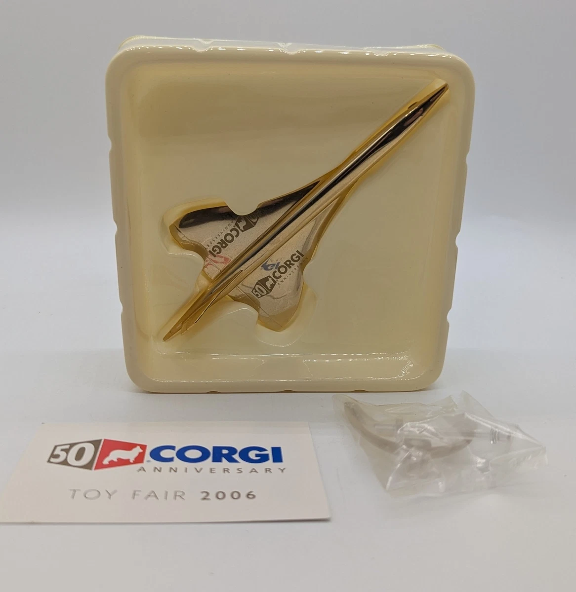 Jouet Ancien - Concorde Corgi Toys - Modèle Réduit Avion - Occasion