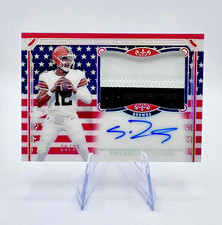 2025 National Treasures Stars & Stripes Shedeur Sanders Rookie Patch Auto /25