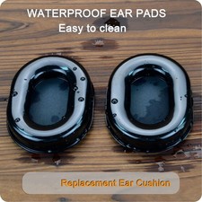 1Pair Gel Earpads Cushions Cover For RAZER KAIRA PRO/ Blackshark V2 X Headphones