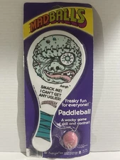 Madballs Original Vintage Paddle Ball Sealed Very Rare 1985 AmToy Imperial.