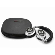 Beats by Dr. Dre Executive Over the Ear Wired Headphones Silver UNTESTED