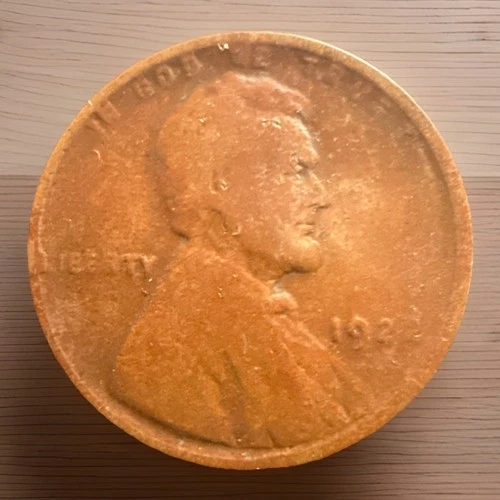 New Listing1922 NO D TYPE 2 Lincoln Wheat Cent Penny Very Fine Rare Coin 1071