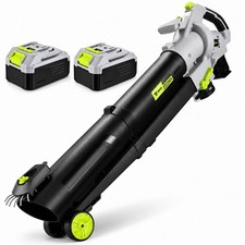 DEKOPRO 40V Leaf Blower Vacuum FAULTY Spares Repair + 2 Working Batteries