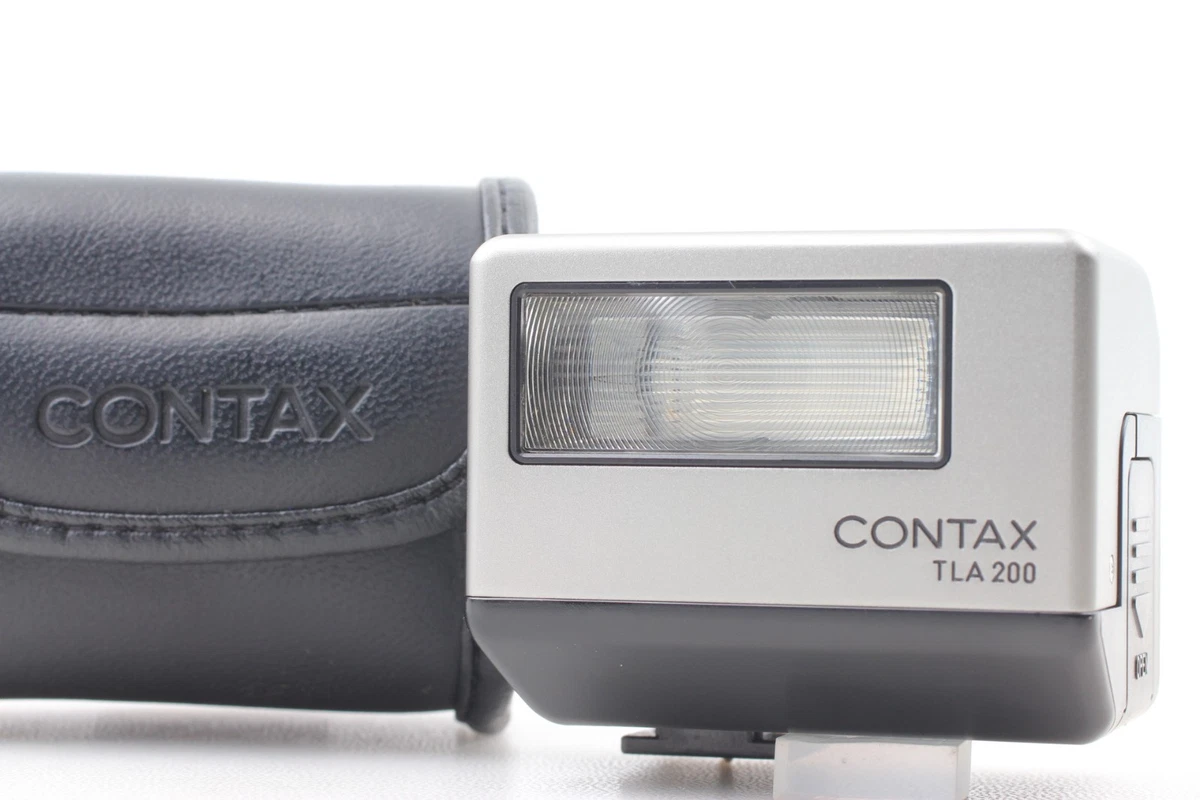 ◆キズ無し美品◆CONTAX　TLA200 ストロボ ケース付フラッシュ Yahoo!オークション - 「contax+tla+200」の落札相場・落札価格