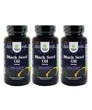 Nature  s Craft Black Seed Oil Hair, Joint, Immune  Digestive Support 3pk 180ct