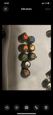 Lot 10 Peavey Mixer Knobs- MD Series-Used Con. Green Only