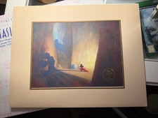 Disney Fantasia Limited Edition Commemorative Lithograph 1991 Ready2 Frame Print