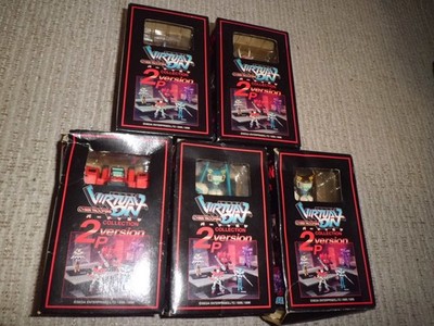 Cyber Troopers Virtual-On Collection 2P Version Figures Set of 5 SEGA 1998 Japan