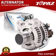 Alternator fits Toyota Camry 2.4L 2007 2008 2009 07 08 09 27060-0H110 New 11195