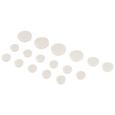 17Pcs Clarinet Leather Pads Replacement for Exquisite Wind Instrument G9F86080