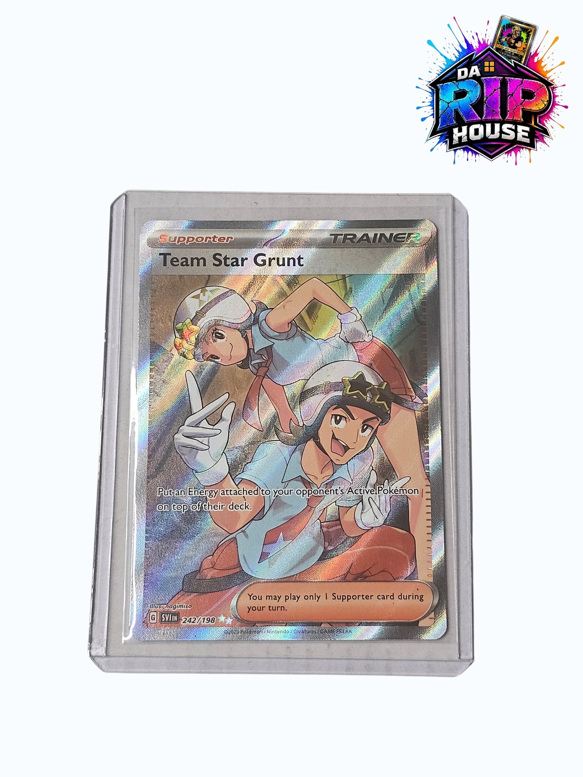 SV01: Scarlet & Violet Base Set #242/198 Team Star Grunt