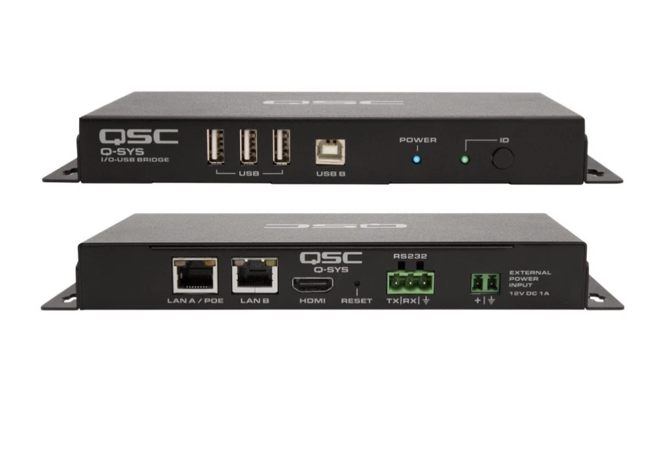 Q-SYS I/O-USB Bridge Q-SYS AV Bridging Endpoint - Brandneu