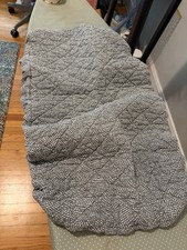 Batik Organic Cotton Leanne Ford Crate  Barrel Quilted Changing Pad Cover