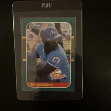 1987 Donruss The Rookies - Bo Jackson #14 (RC)