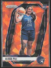 2024 Panini Prizm WNBA #150 Alissa Pili Ice Orange Prizms Minnesota Lynx (O)