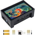 4.3 Zoll DSI LCD Display mit Hülle für Raspberry Pi 4B 800×480 IPS Bildschir...